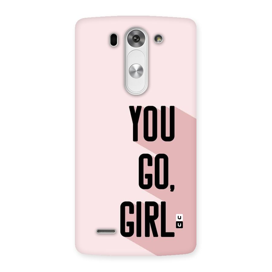 You Go Girl Shadow Back Case for LG G3 Mini