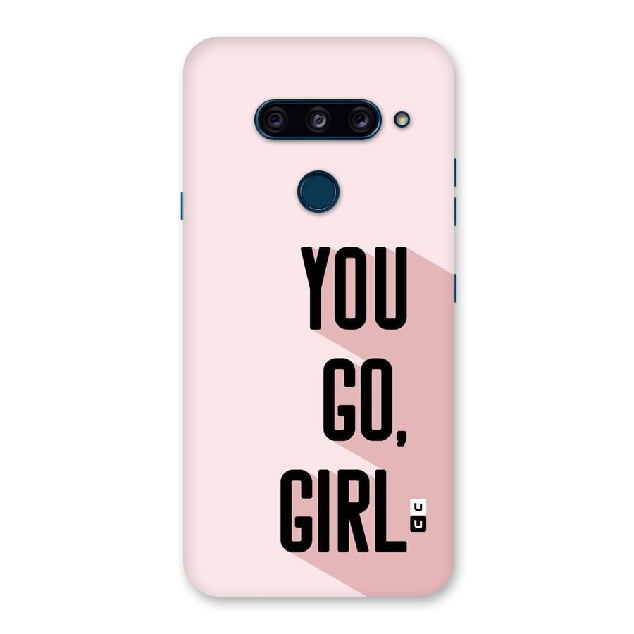 You Go Girl Shadow Back Case for LG  V40 ThinQ
