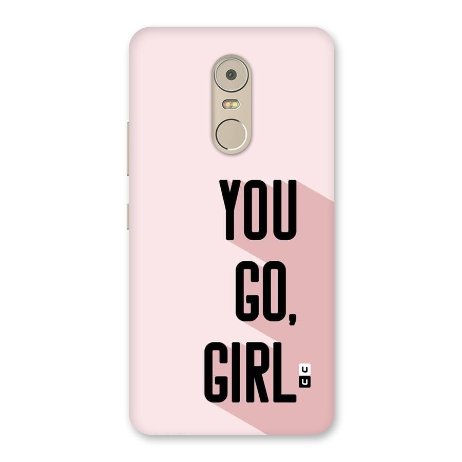 You Go Girl Shadow Back Case for Lenovo K6 Note