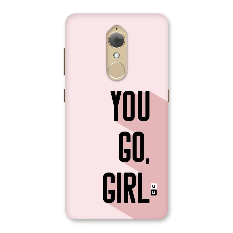 You Go Girl Shadow Back Case for Lenovo K8