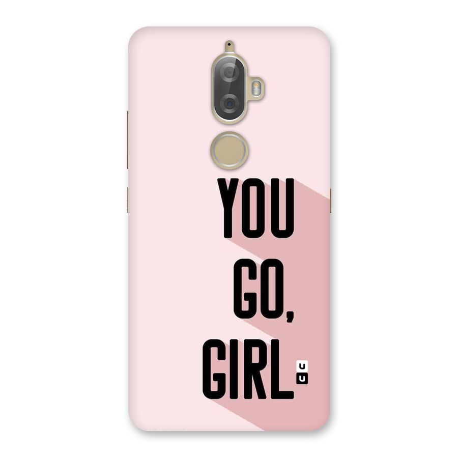 You Go Girl Shadow Back Case for Lenovo K8 Plus