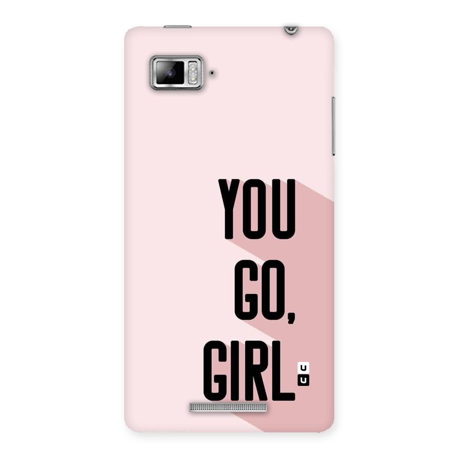 You Go Girl Shadow Back Case for Lenovo Vibe Z K910