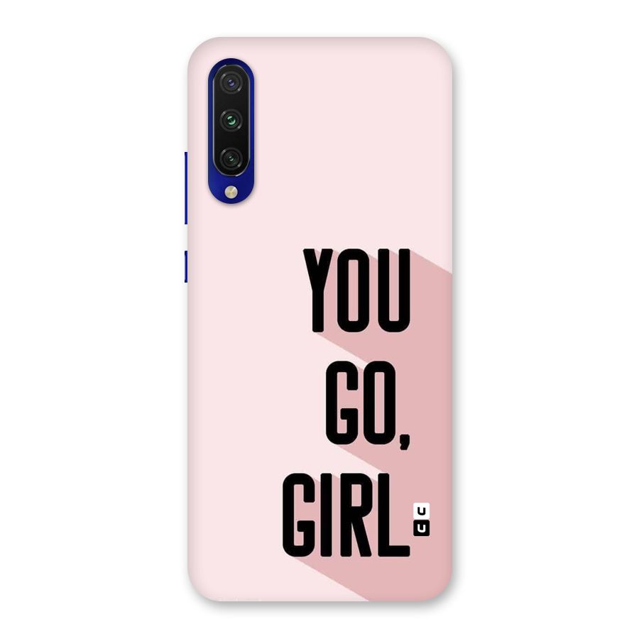 You Go Girl Shadow Back Case for Mi A3