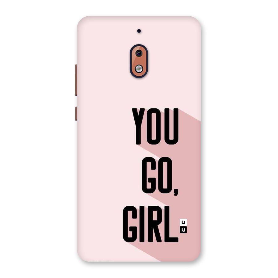 You Go Girl Shadow Back Case for Nokia 2.1