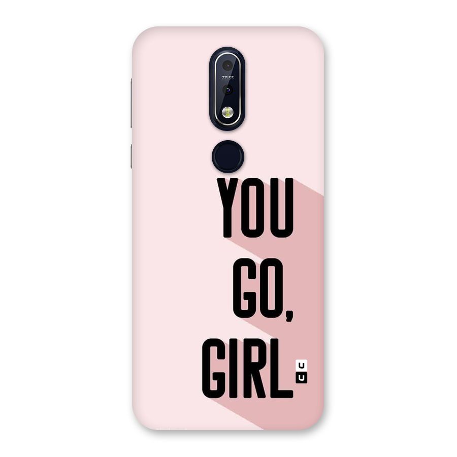 You Go Girl Shadow Back Case for Nokia 7.1