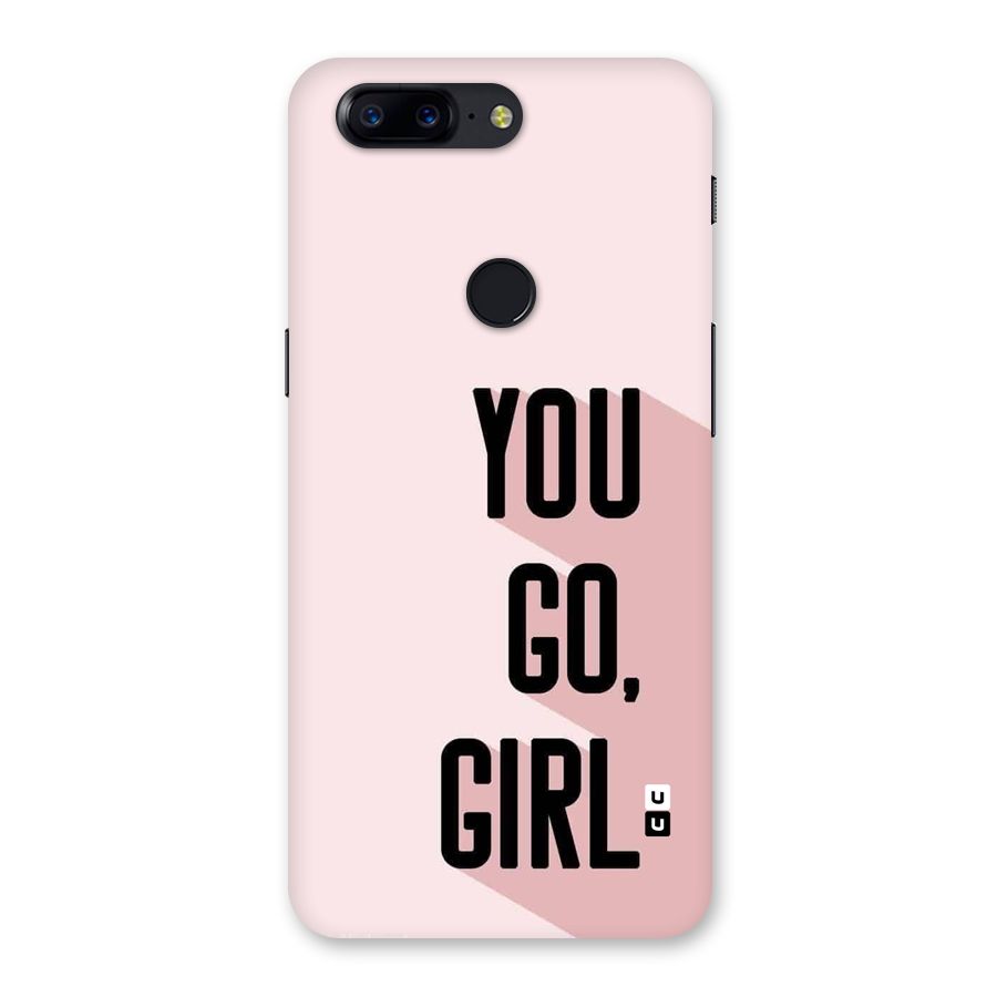 You Go Girl Shadow Back Case for OnePlus 5T