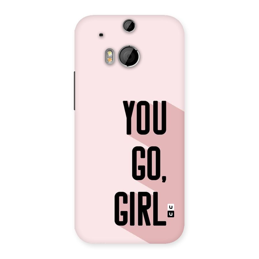You Go Girl Shadow Back Case for One M8