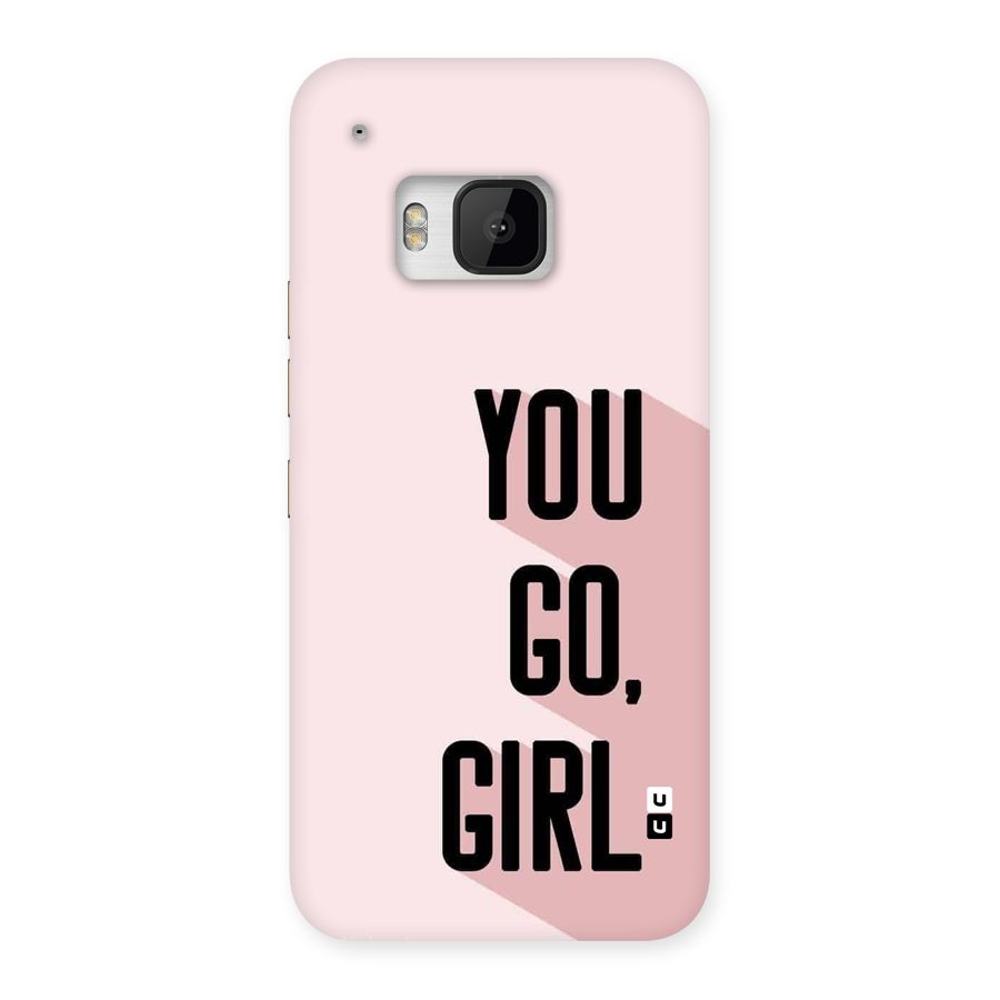 You Go Girl Shadow Back Case for One M9