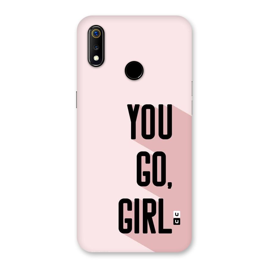 You Go Girl Shadow Back Case for Realme 3