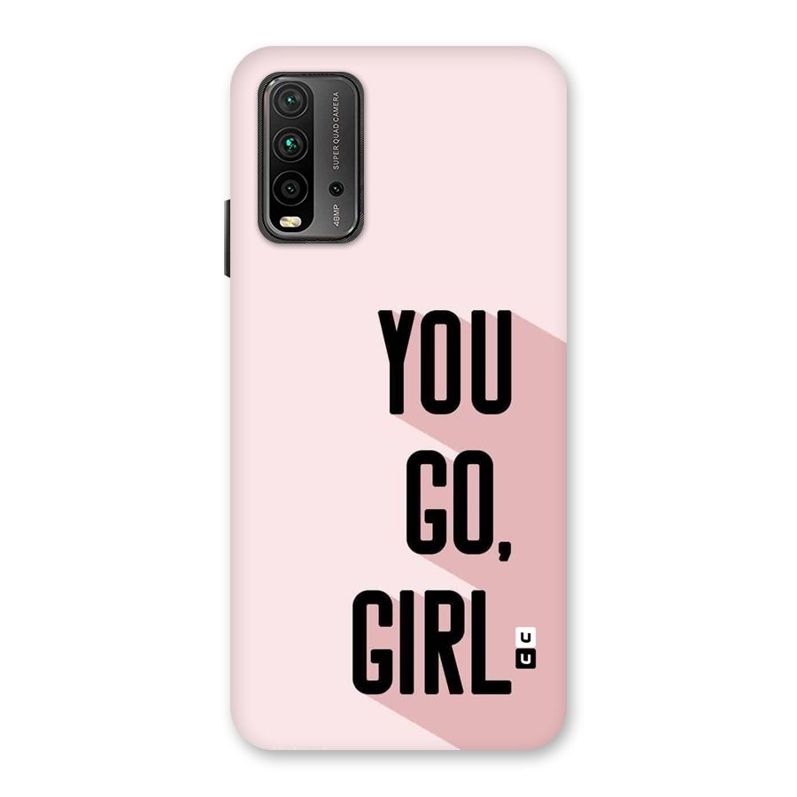 You Go Girl Shadow Back Case for Redmi 9 Power