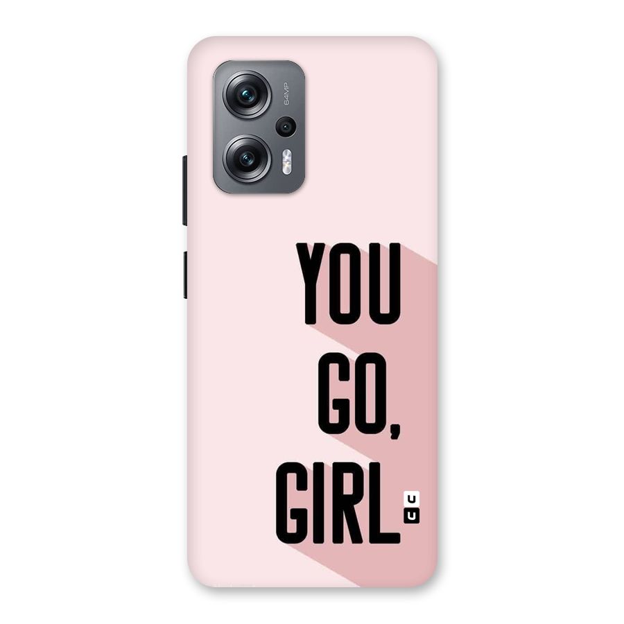 You Go Girl Shadow Back Case for Redmi K50i