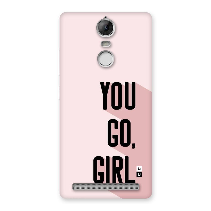 You Go Girl Shadow Back Case for Vibe K5 Note