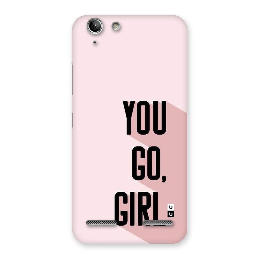 You Go Girl Shadow Back Case for Vibe K5 Plus