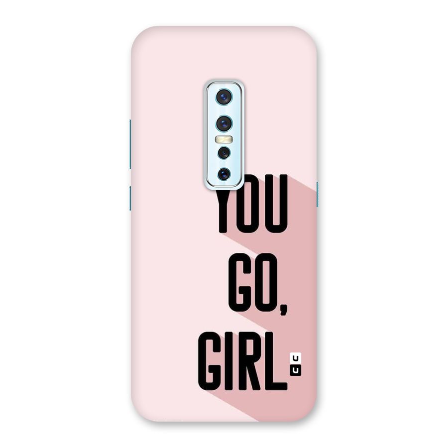 You Go Girl Shadow Back Case for Vivo V17 Pro