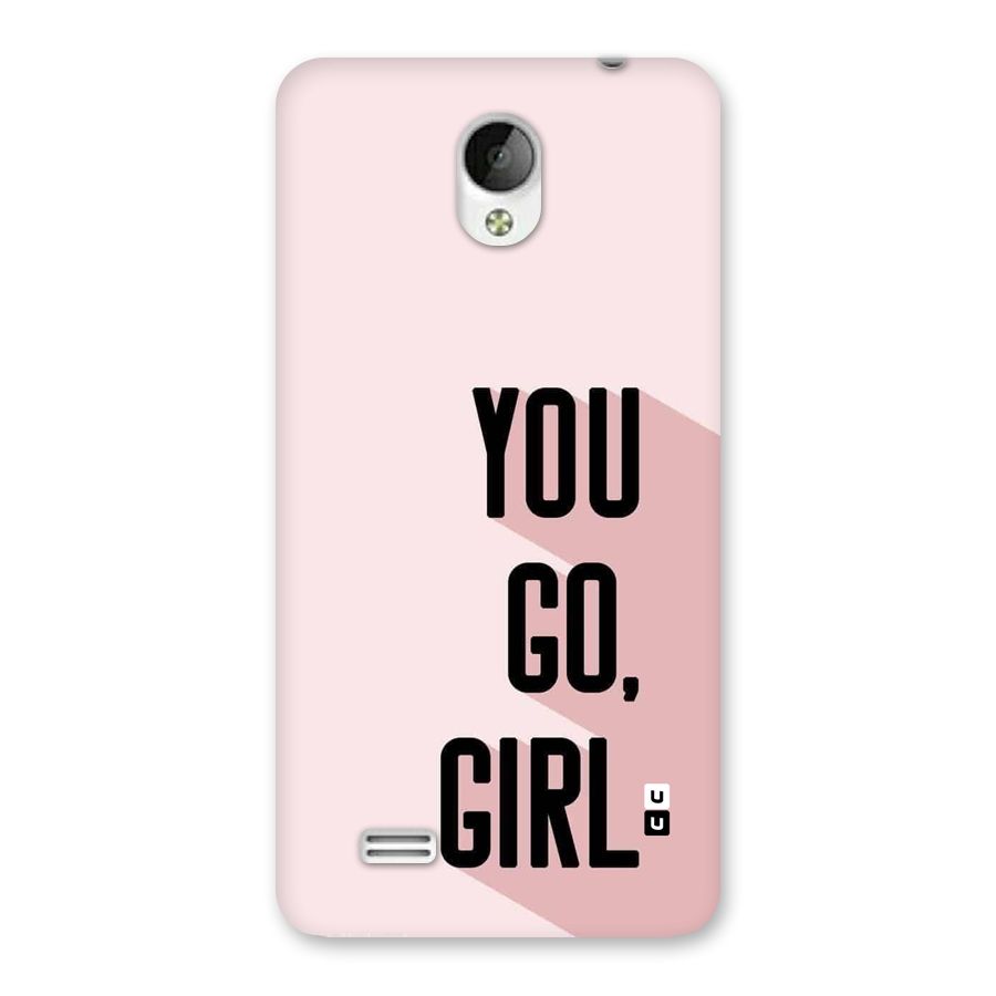You Go Girl Shadow Back Case for Vivo Y21