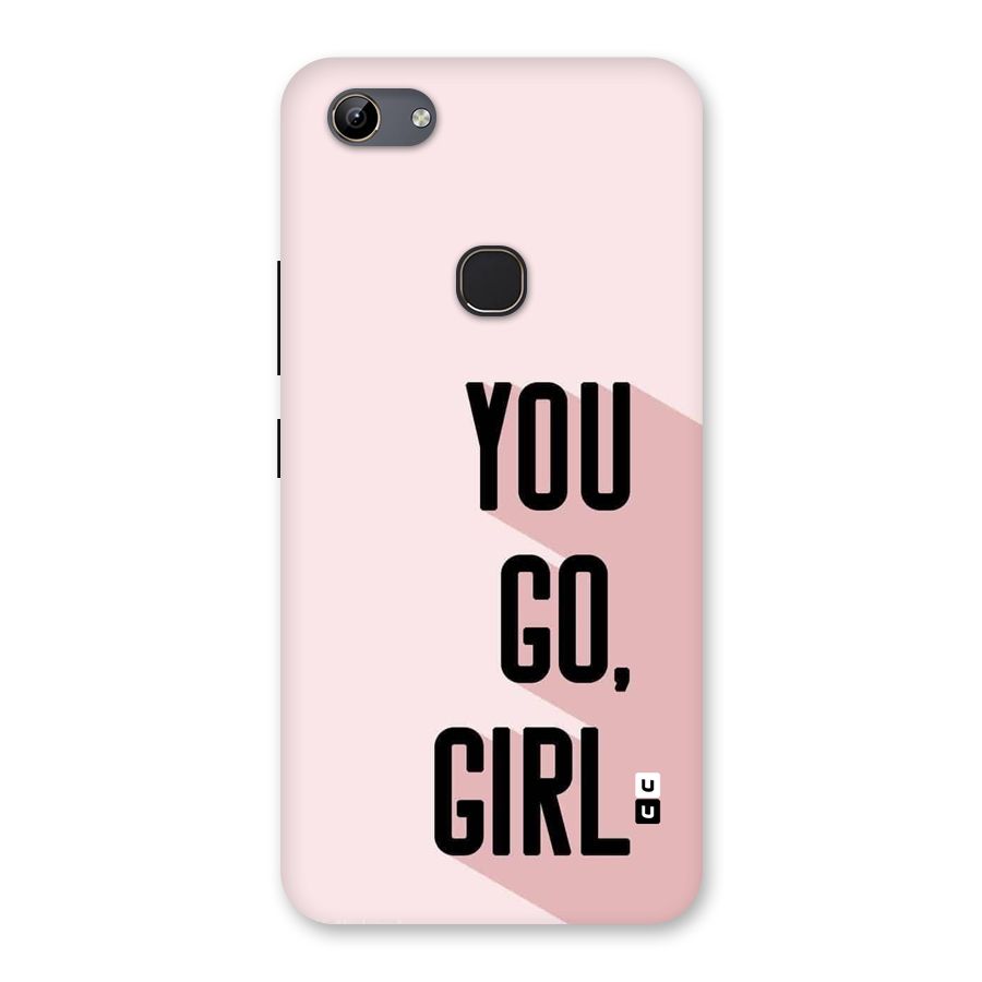 You Go Girl Shadow Back Case for Vivo Y81