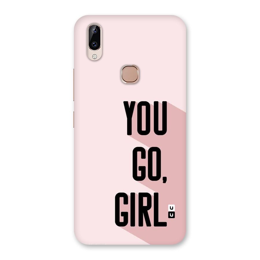 You Go Girl Shadow Back Case for Vivo Y83 Pro