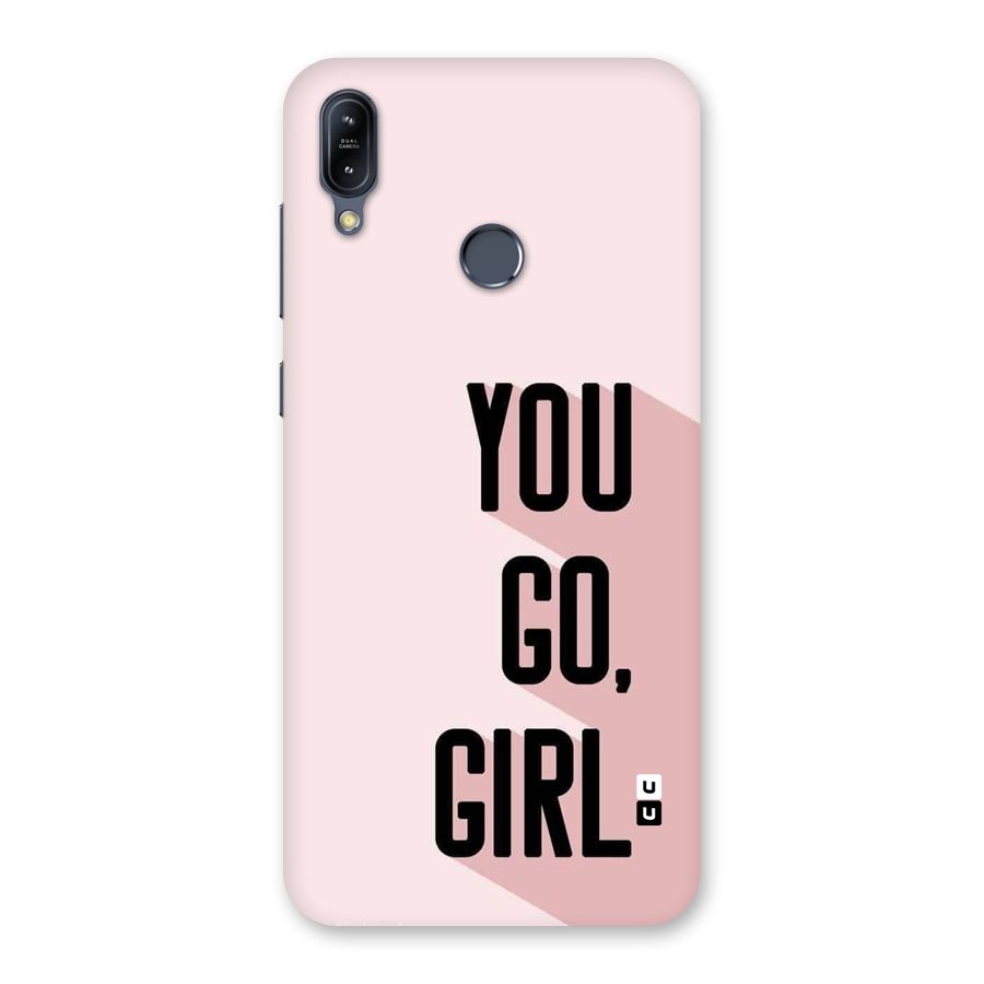 You Go Girl Shadow Back Case for Zenfone Max M2