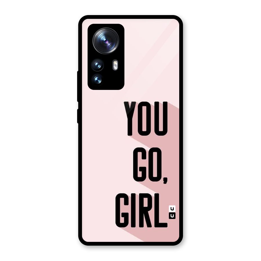 You Go Girl Shadow Glass Back Case for Xiaomi 12 Pro