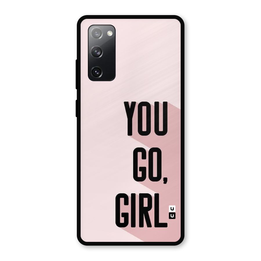 You Go Girl Shadow Metal Back Case for Galaxy S20 FE