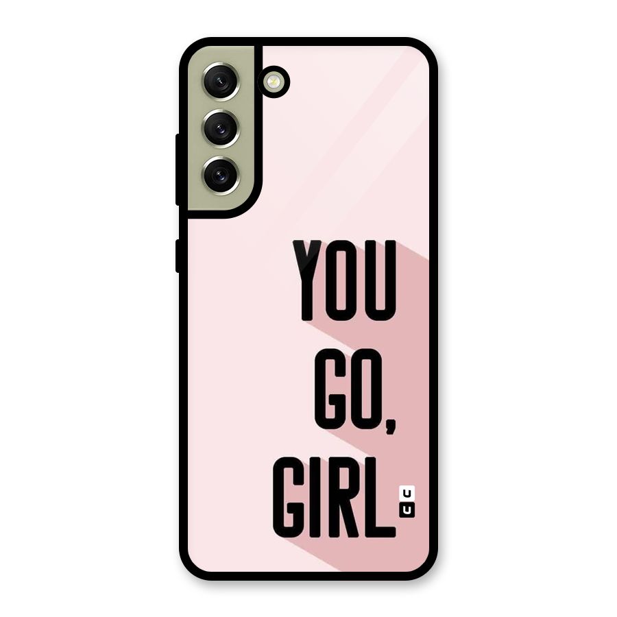 You Go Girl Shadow Metal Back Case for Galaxy S21 FE 5G (2023)