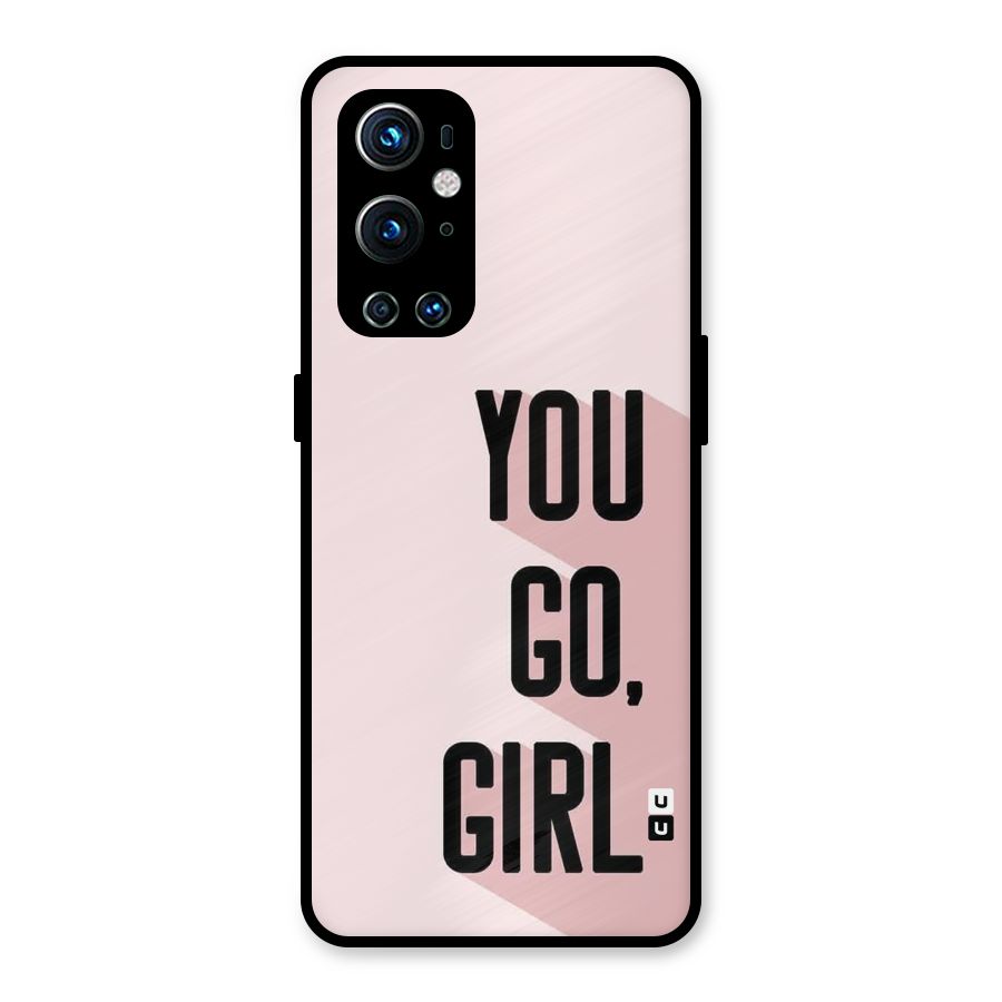 You Go Girl Shadow Metal Back Case for OnePlus 9 Pro