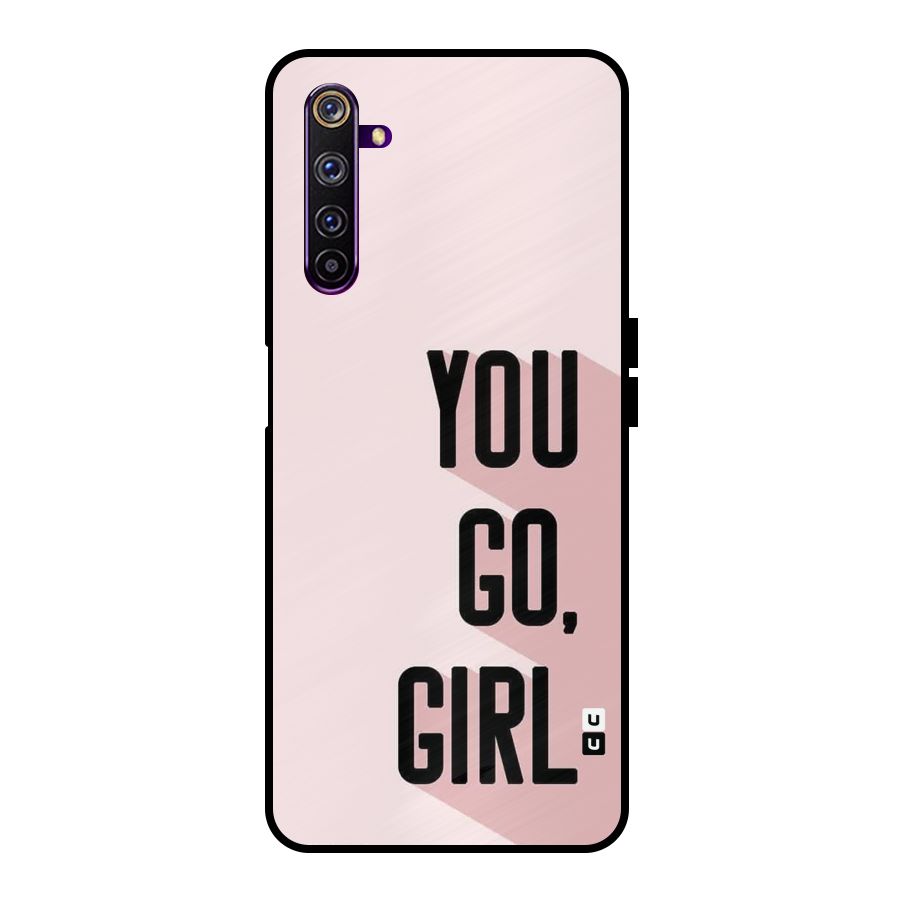 You Go Girl Shadow Metal Back Case for Realme 6 Pro