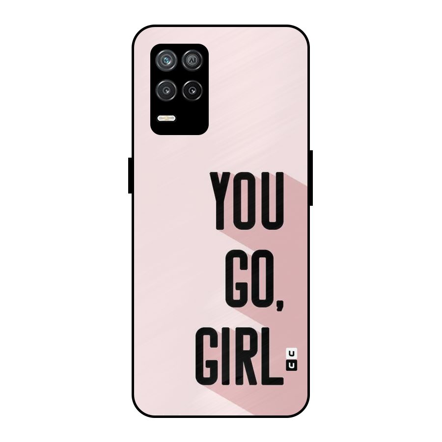 You Go Girl Shadow Metal Back Case for Realme 8 5G