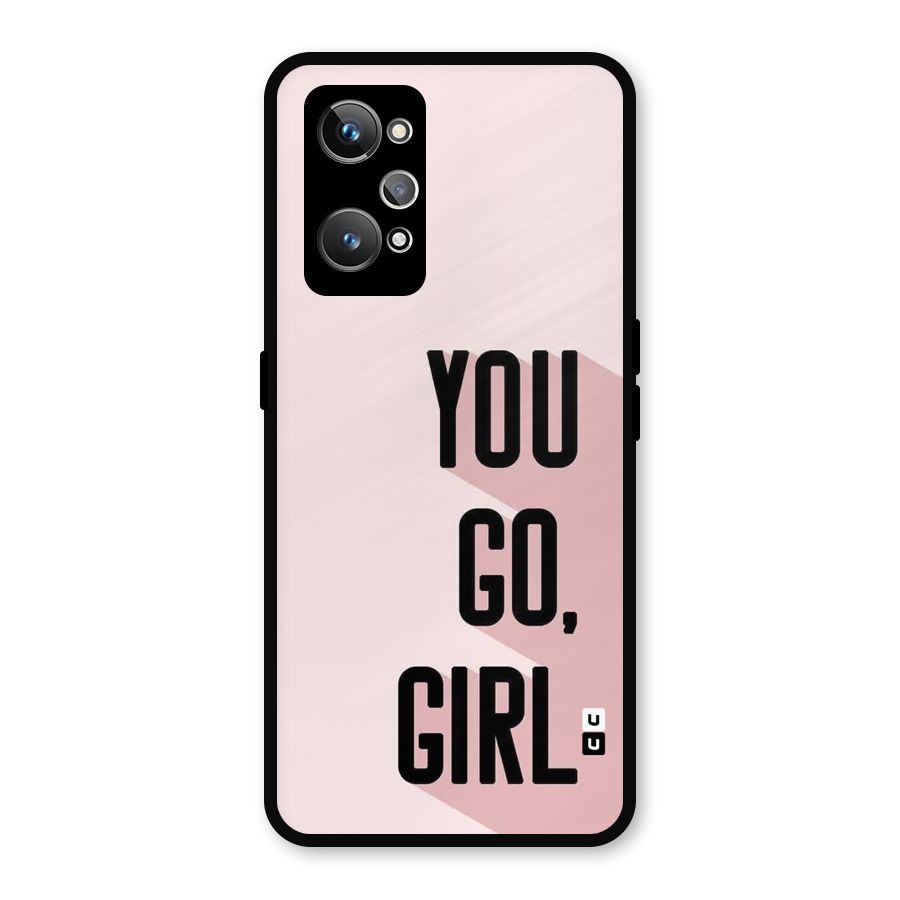 You Go Girl Shadow Metal Back Case for Realme GT 2