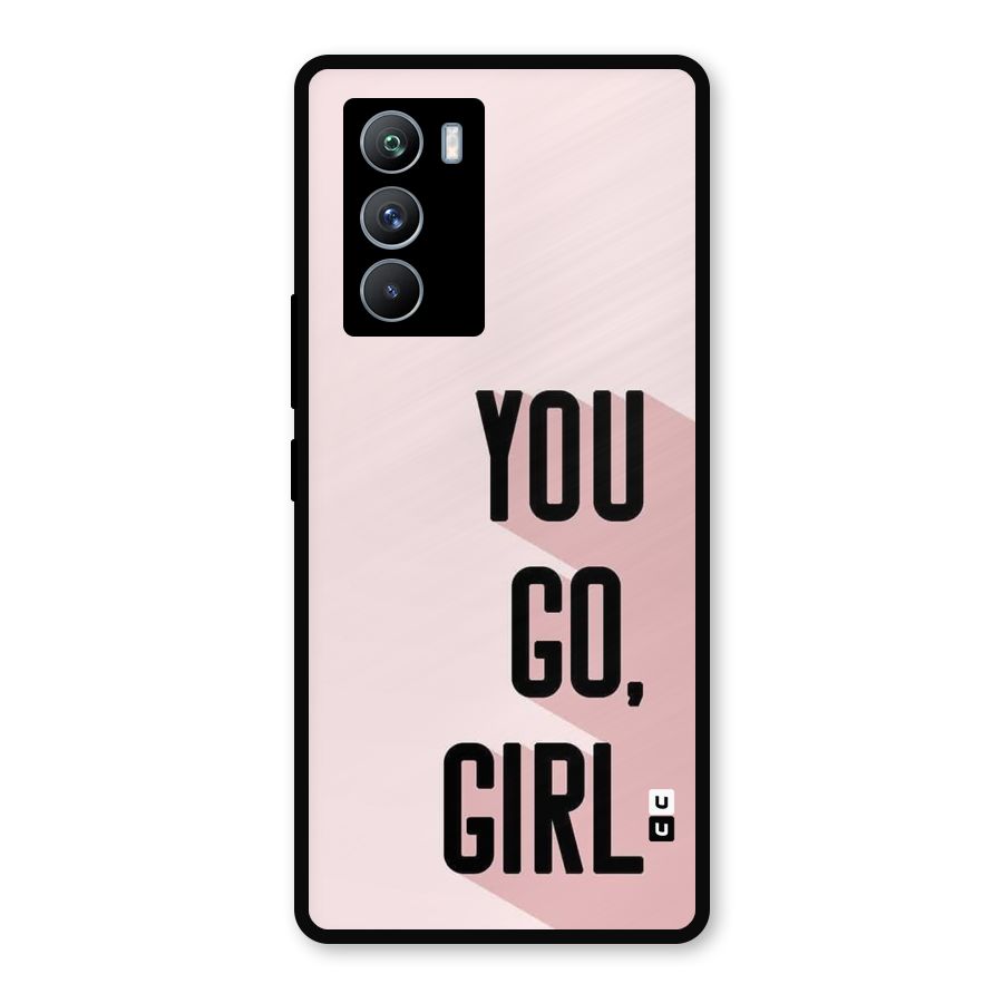 You Go Girl Shadow Metal Back Case for iQOO 9 SE