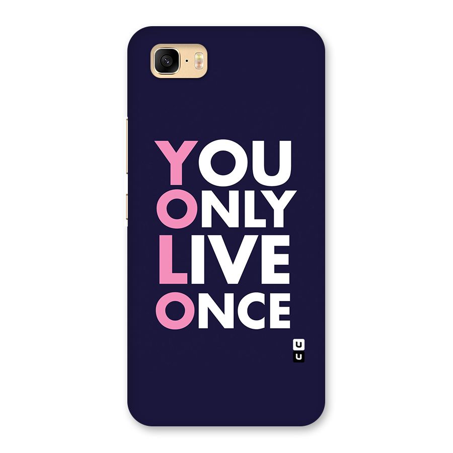 You Live Only Once Back Case for Zenfone 3s Max