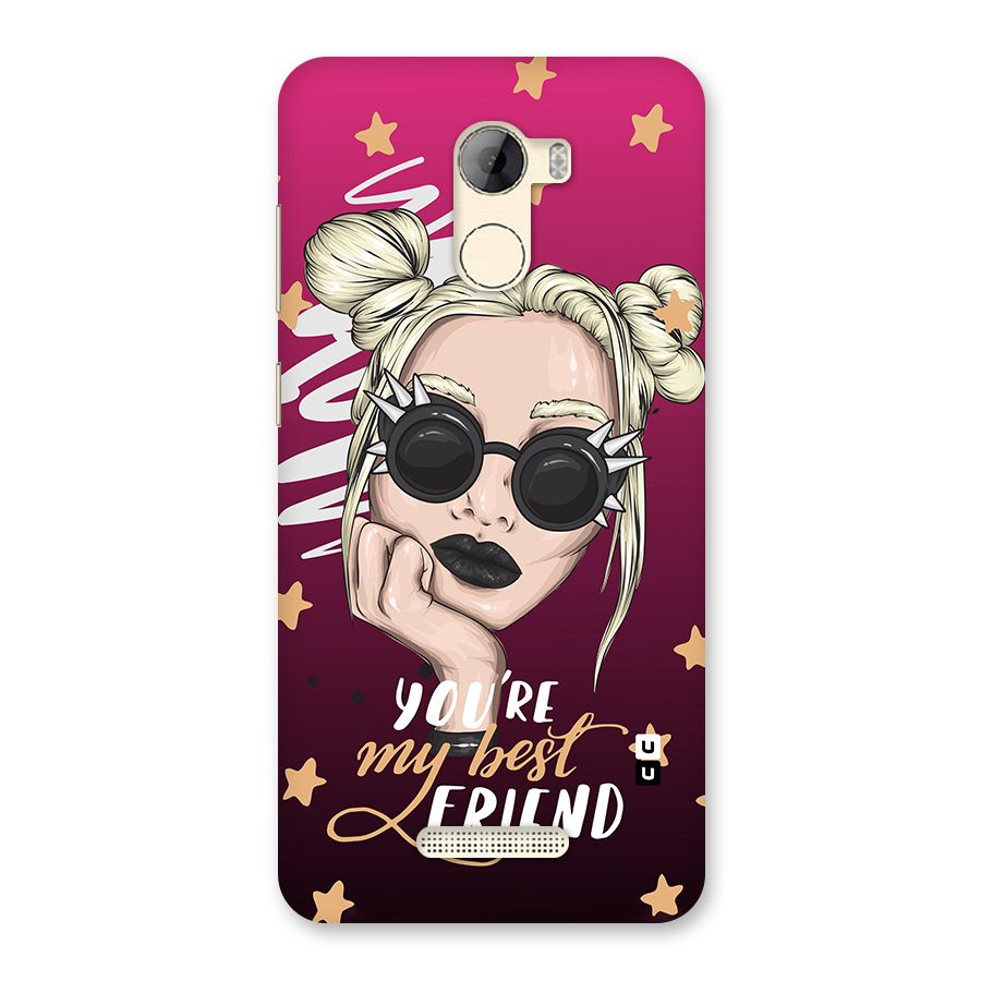 You My Best Friend Back Case for Gionee A1 LIte