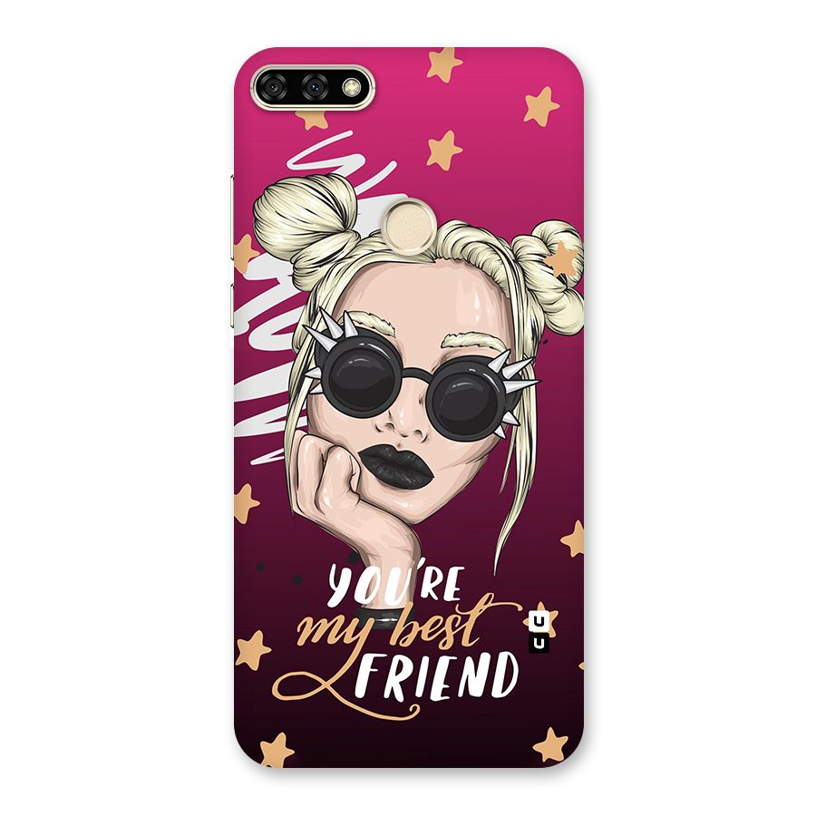 You My Best Friend Back Case for Honor 7A