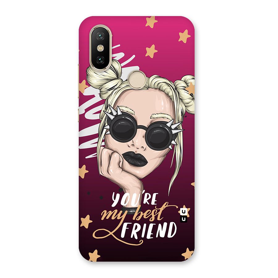 You My Best Friend Back Case for Mi A2