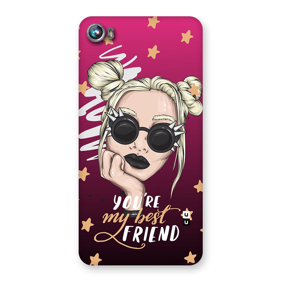 You My Best Friend Back Case for Micromax Canvas Fire 4 A107