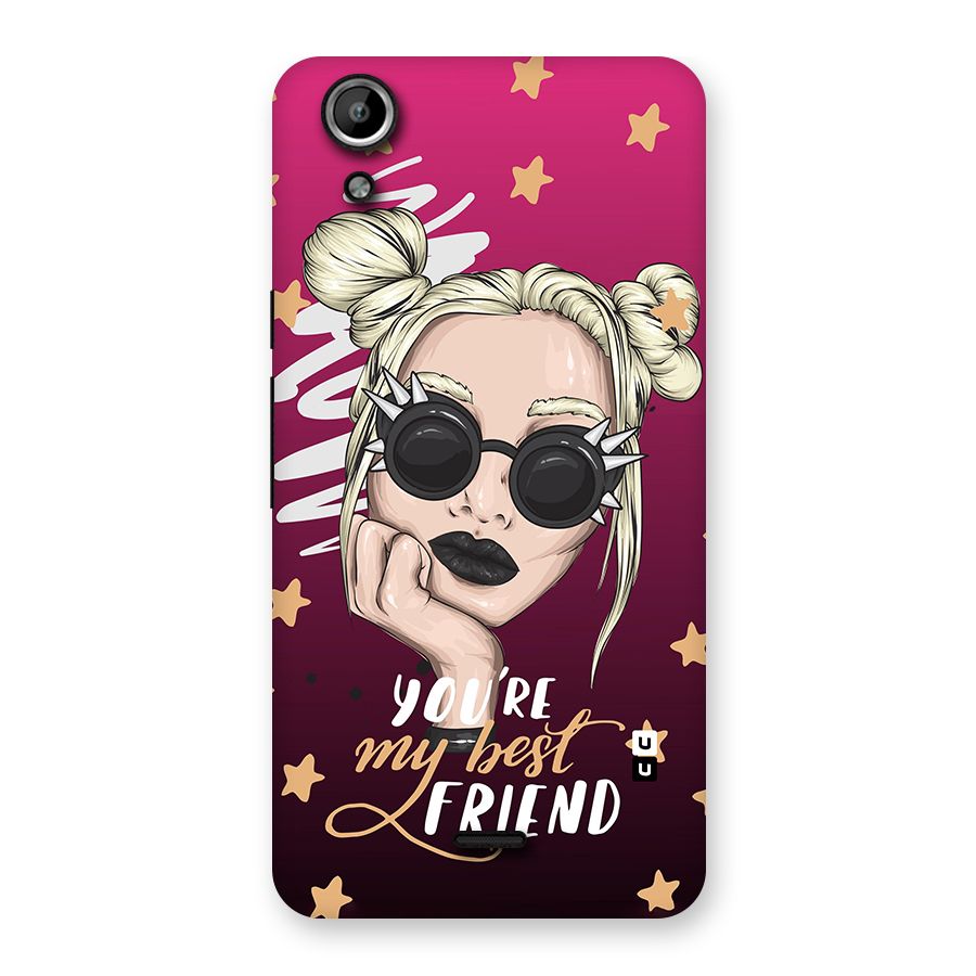 You My Best Friend Back Case for Micromax Canvas Selfie Lens Q345