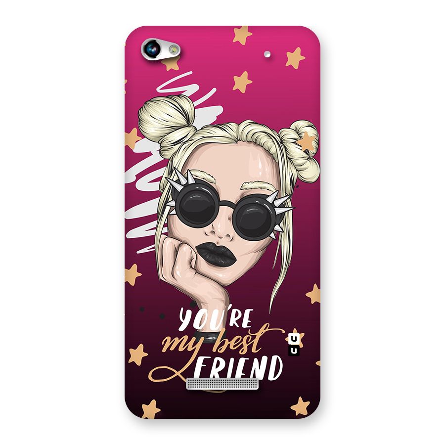 You My Best Friend Back Case for Micromax Hue 2
