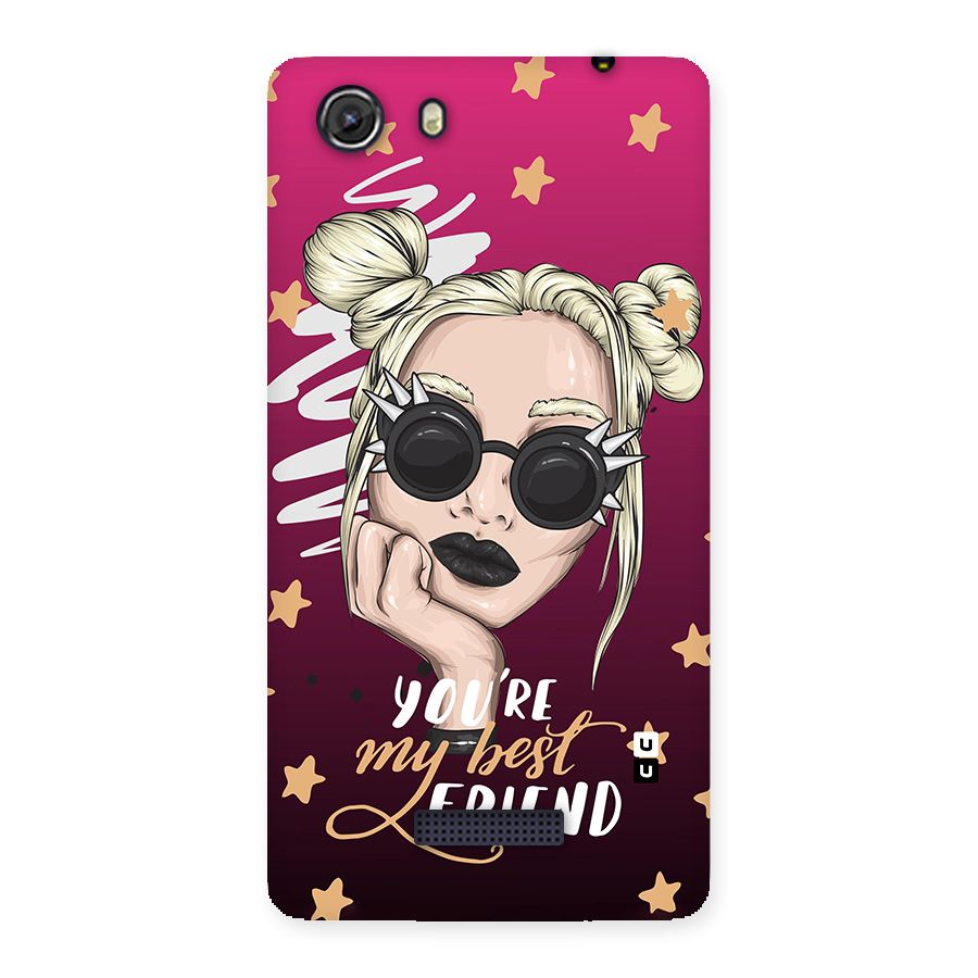 You My Best Friend Back Case for Micromax Unite 3