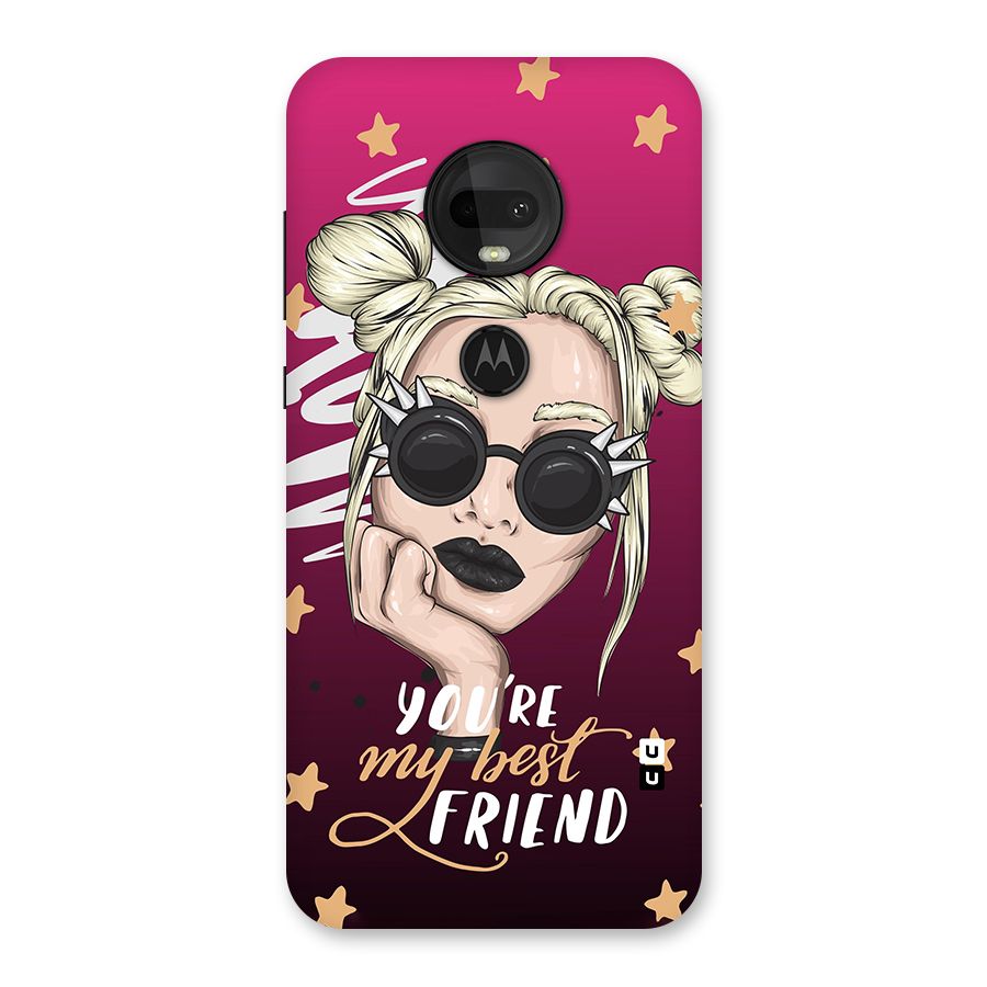 You My Best Friend Back Case for Moto G7
