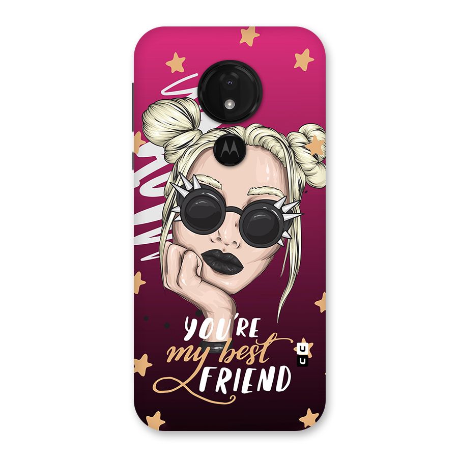 You My Best Friend Back Case for Moto G7 Power