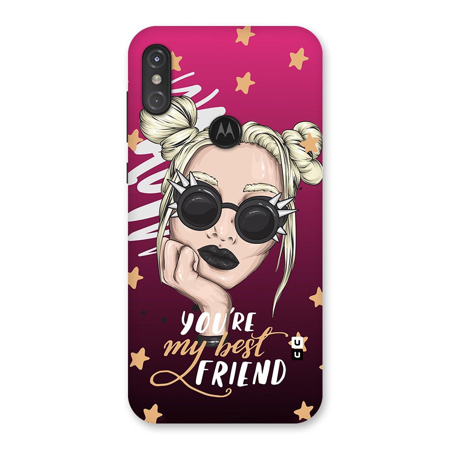 You My Best Friend Back Case for Motorola One Power