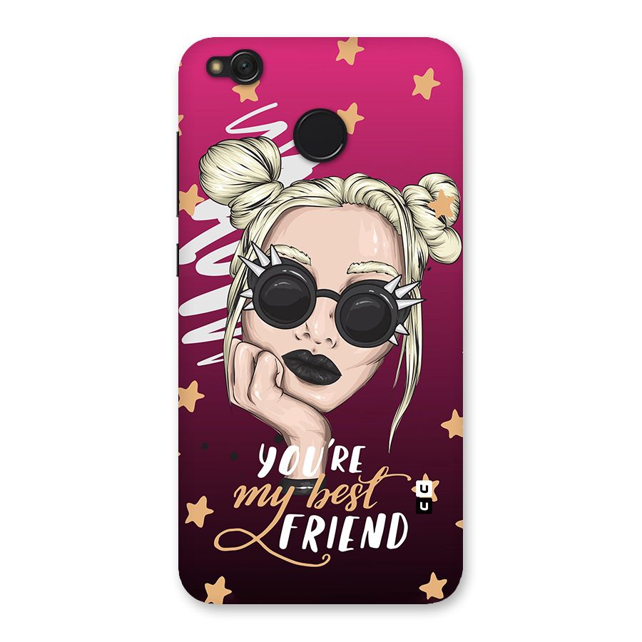 You My Best Friend Back Case for Redmi 4