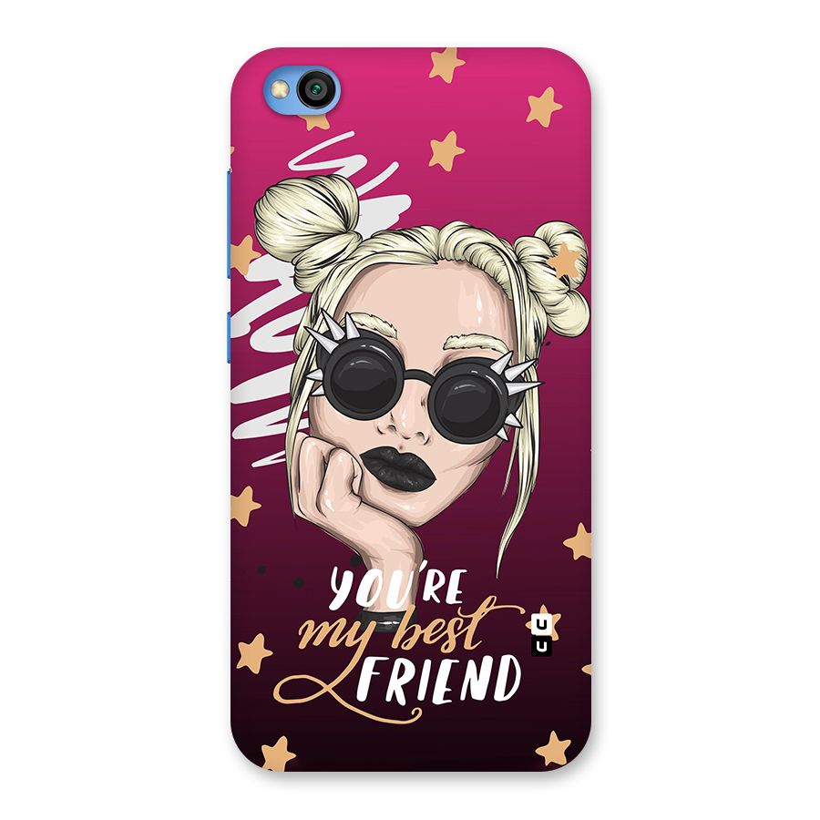 You My Best Friend Back Case for Redmi Go