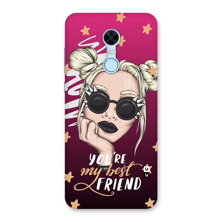 You My Best Friend Back Case for Redmi Note 5