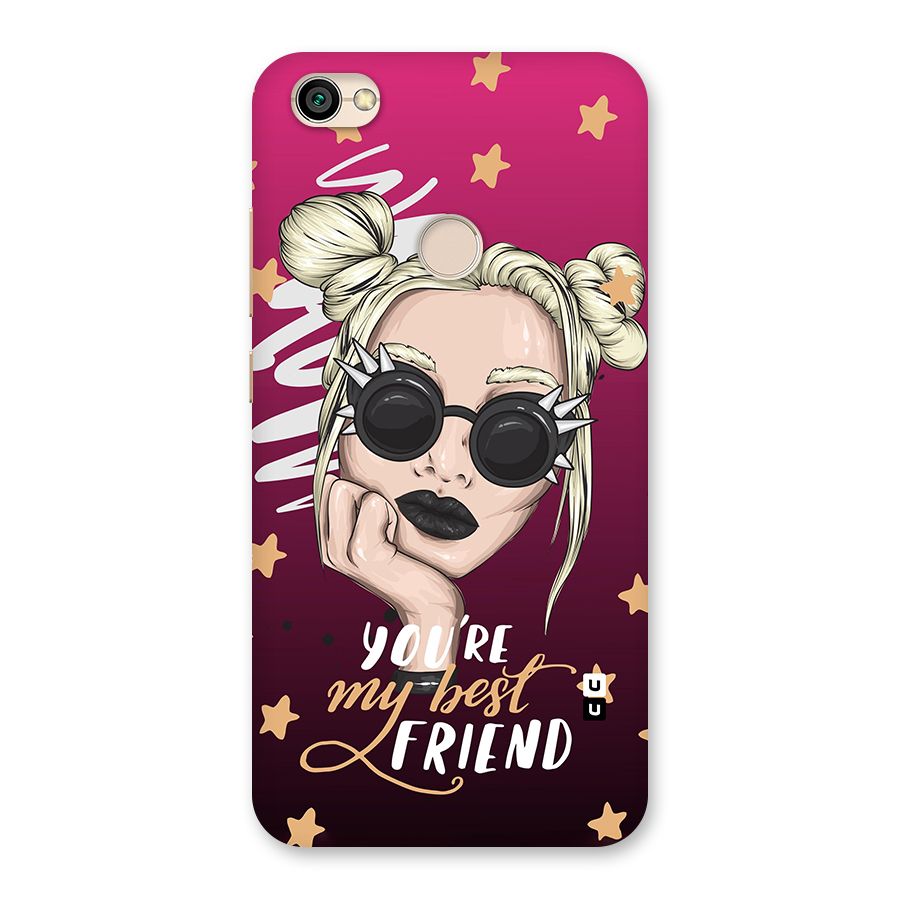 You My Best Friend Back Case for Redmi Y1 2017