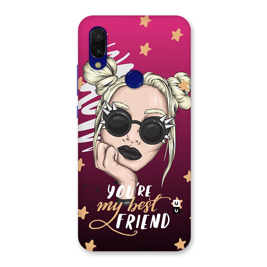 You My Best Friend Back Case for Redmi Y3