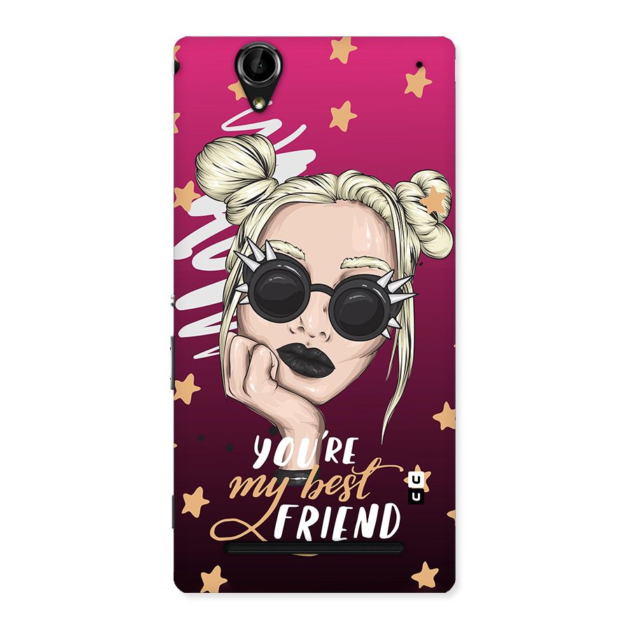 You My Best Friend Back Case for Sony Xperia T2