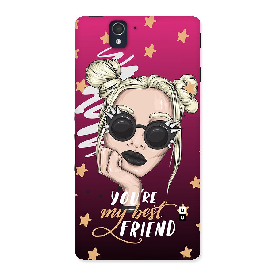 You My Best Friend Back Case for Sony Xperia Z