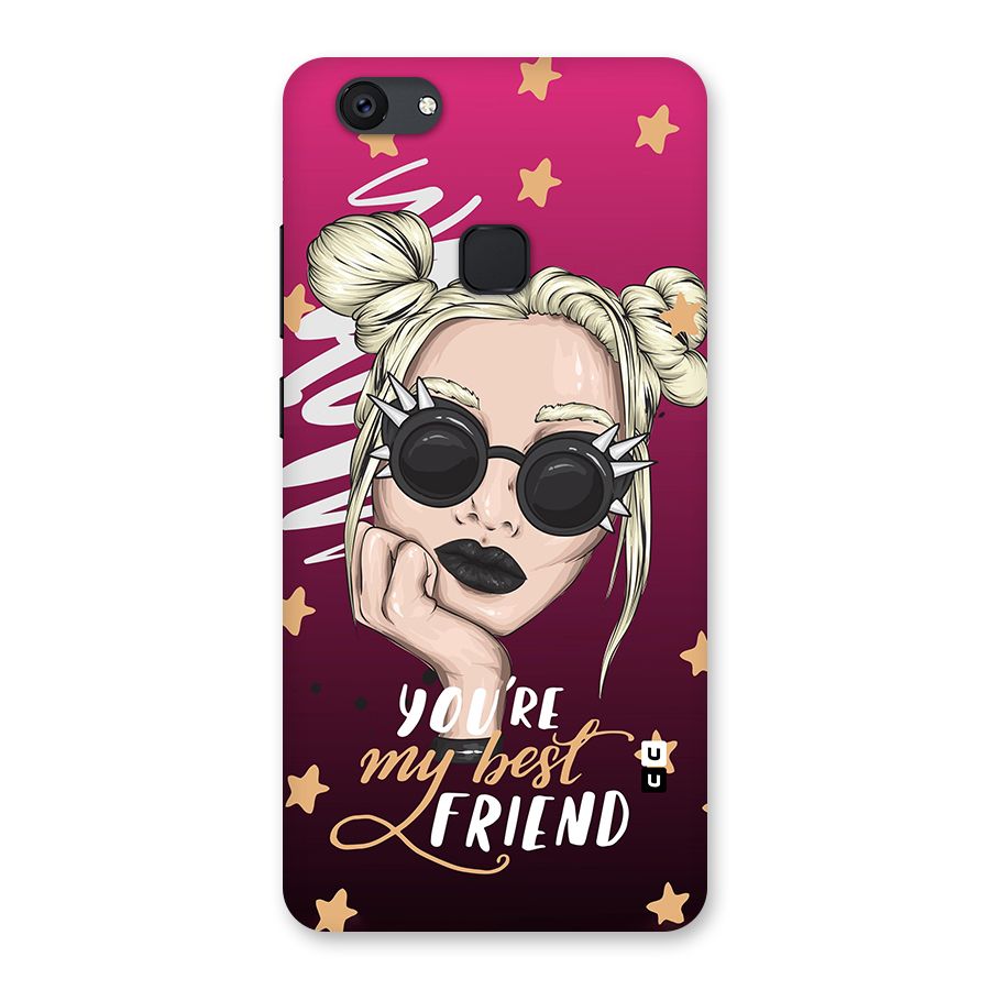 You My Best Friend Back Case for Vivo V7 Plus