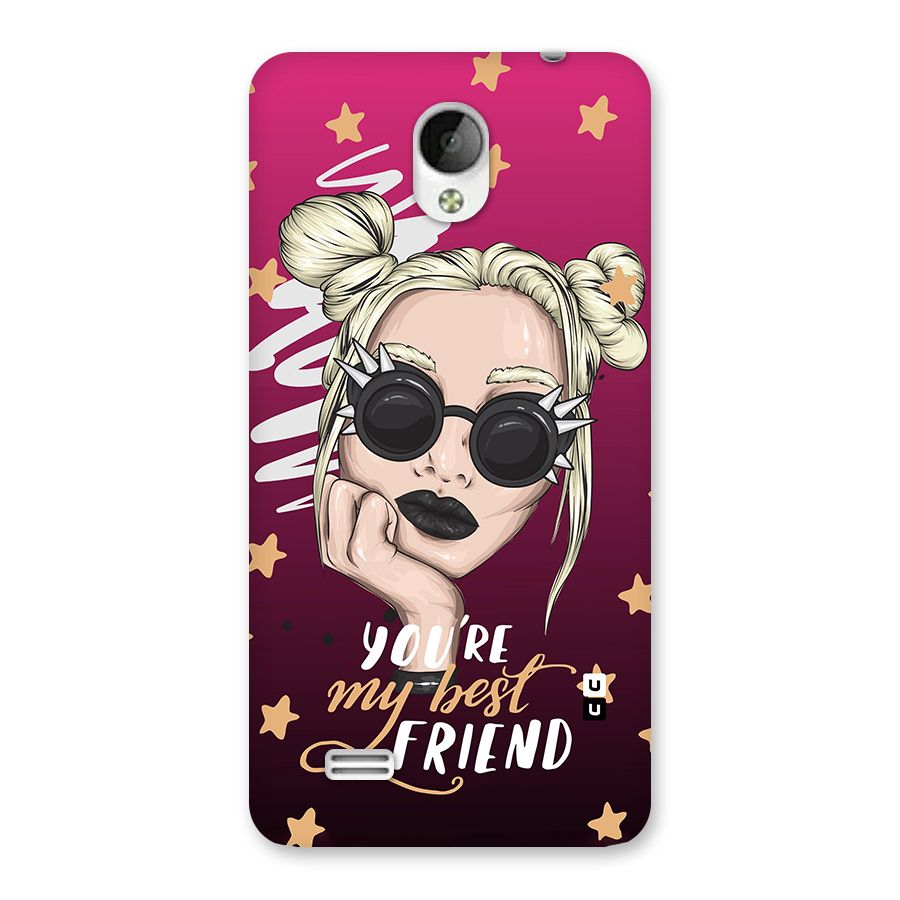 You My Best Friend Back Case for Vivo Y21